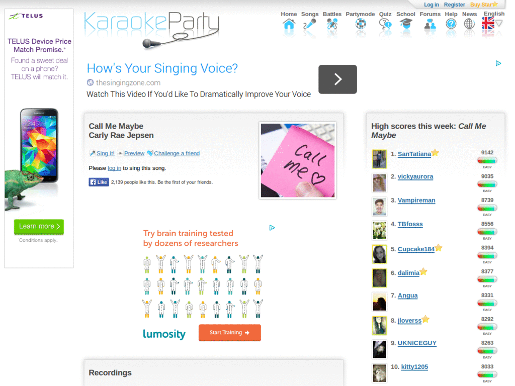 Karaoke party no ads