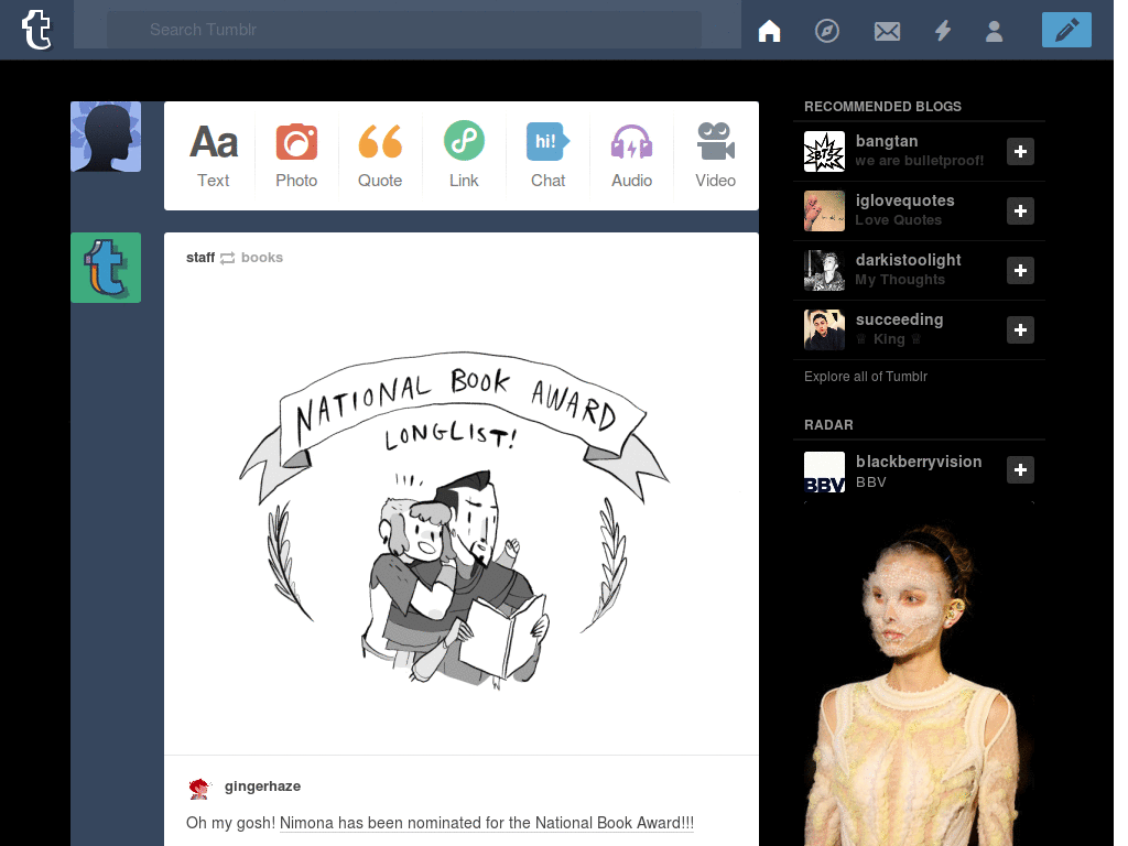 Tumblr - Gif Night Sky 2014
