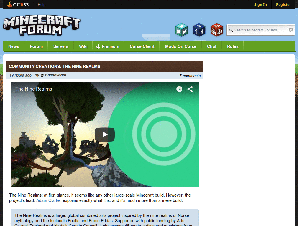 Minecraftforum.net Fixes