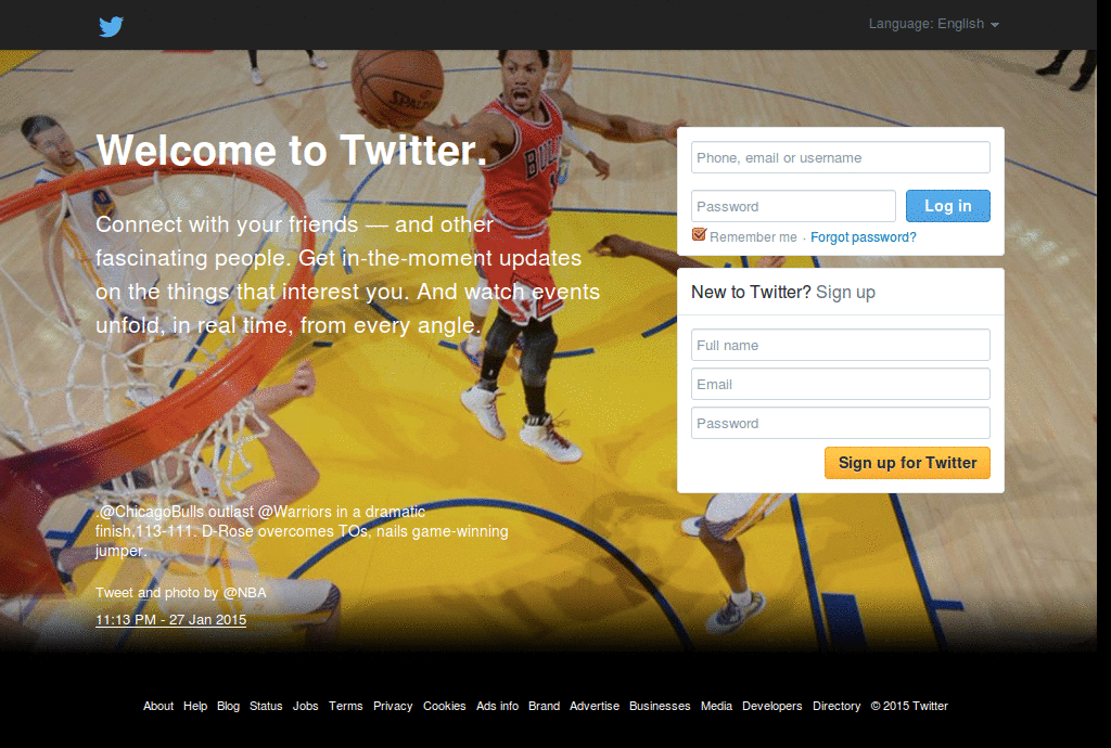 Twitter Personal Improve