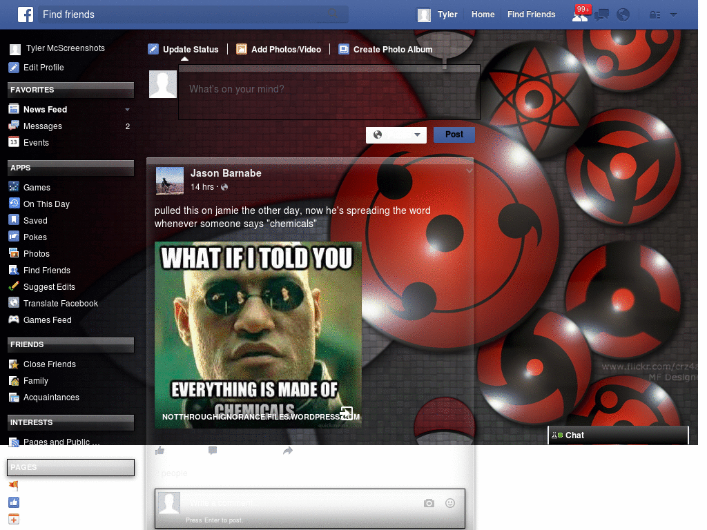 new facebook en anime(naruto 5) by:kmy10115
