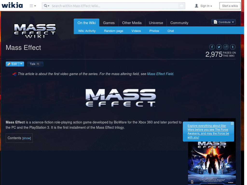 Wikia.com no-nonsense.