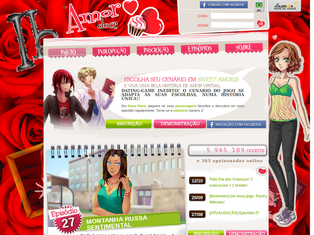 lady in red ib--- amor doce