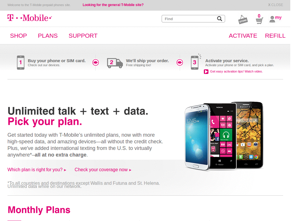 T-Mobile fine print enlarger