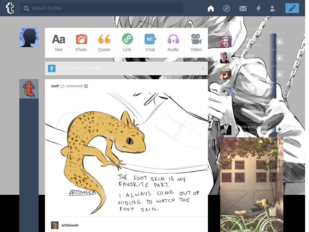 Akise Aru Tumblr Theme