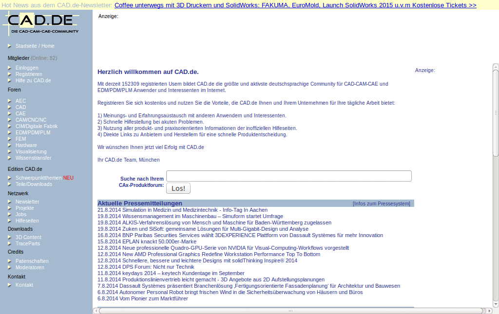 Ad Blocking cad.de by BigBen