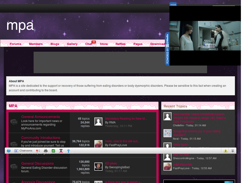 MPA Galaxy Theme