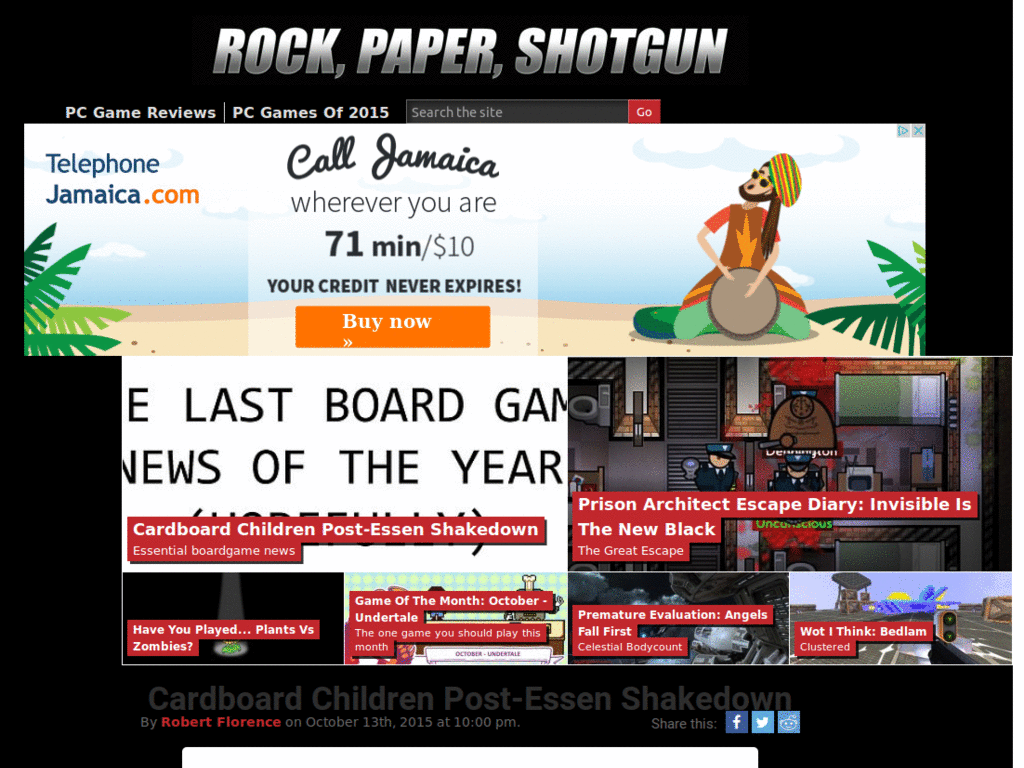 Rock, Paper, Shotgun: just the blog (kodx)