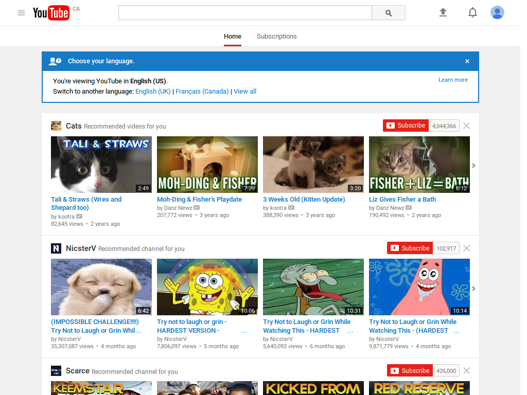 ViewTube Sidebar Placement