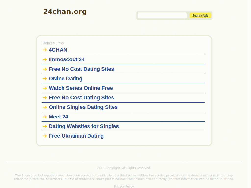 24chan - No Menu