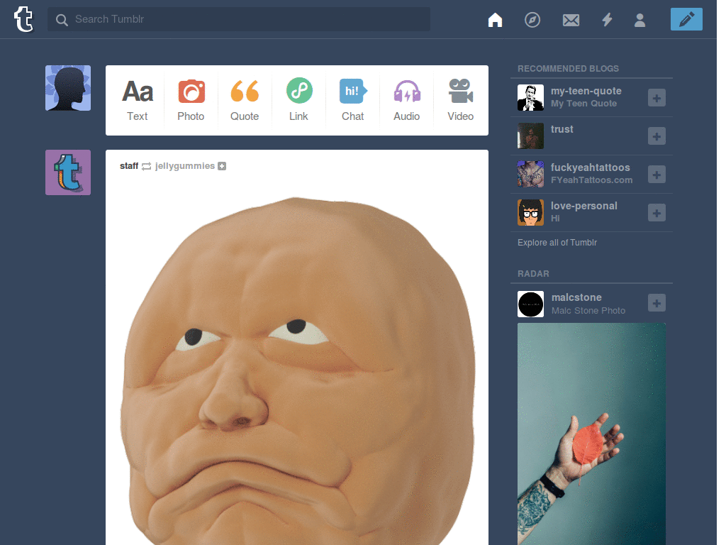 tumut. Tumblr logo Updated