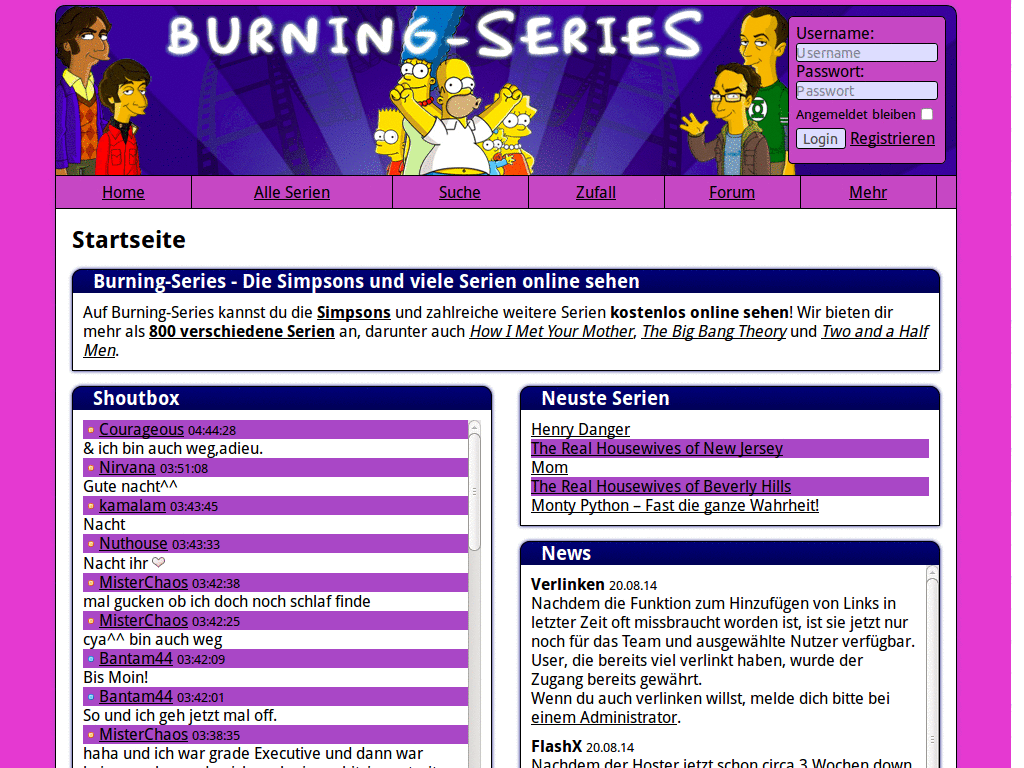 Burning-Series Pink