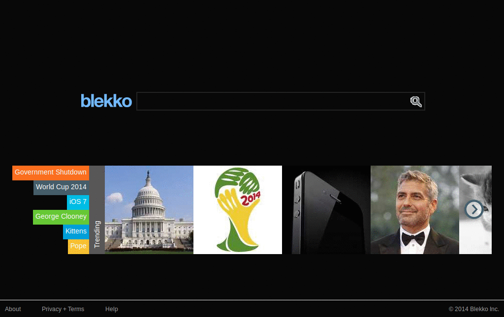 blekko black
