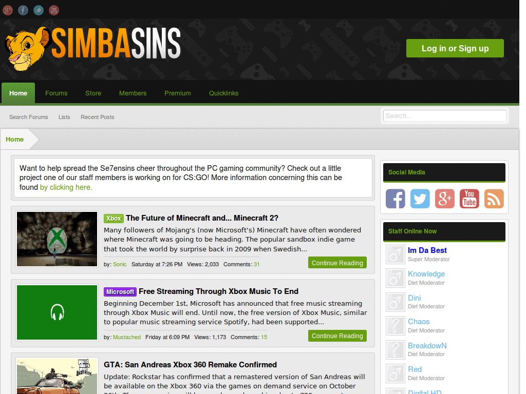 Simba Sins