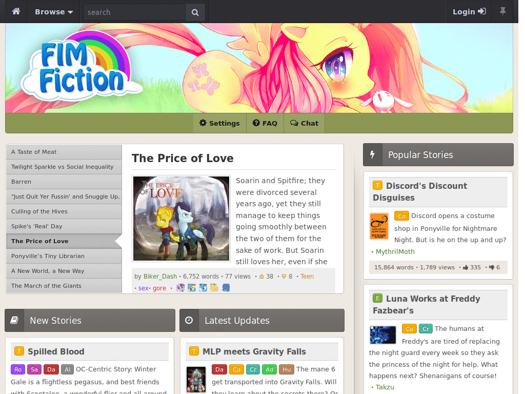 FimFiction Font Fixer and more