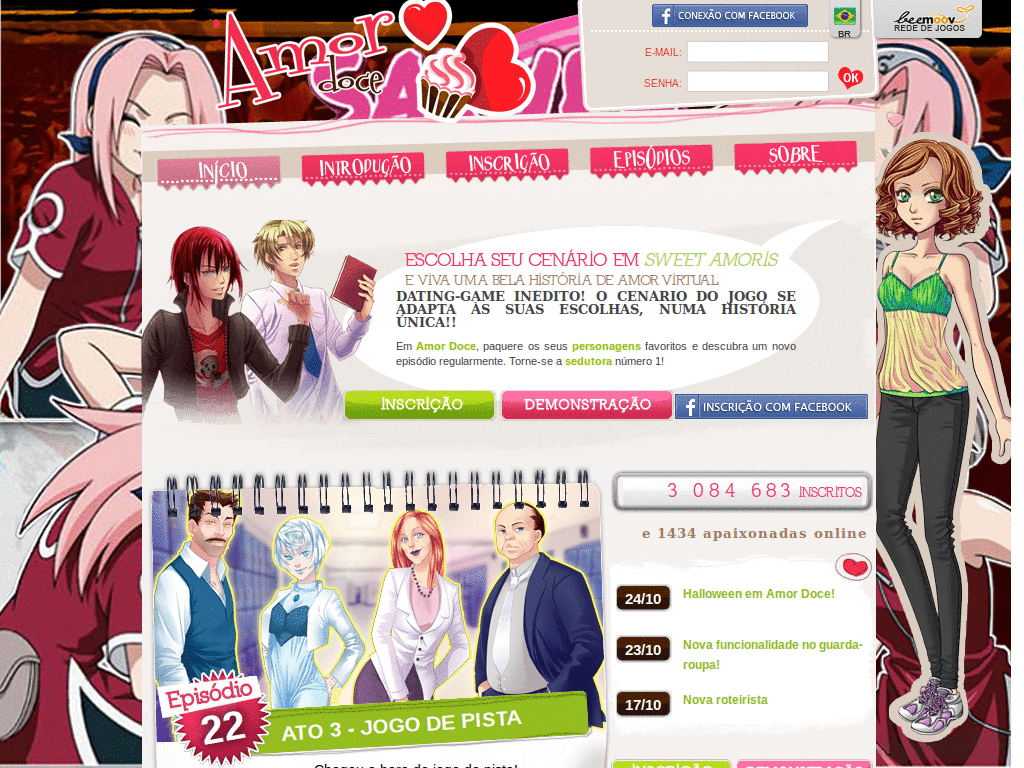 Theme Amor doce - Sakura Haruno