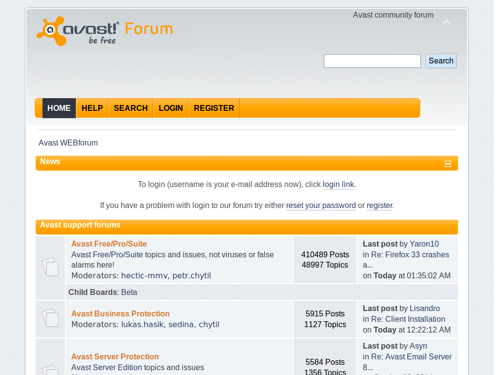 forum.avast.com ESI by DanillaTech