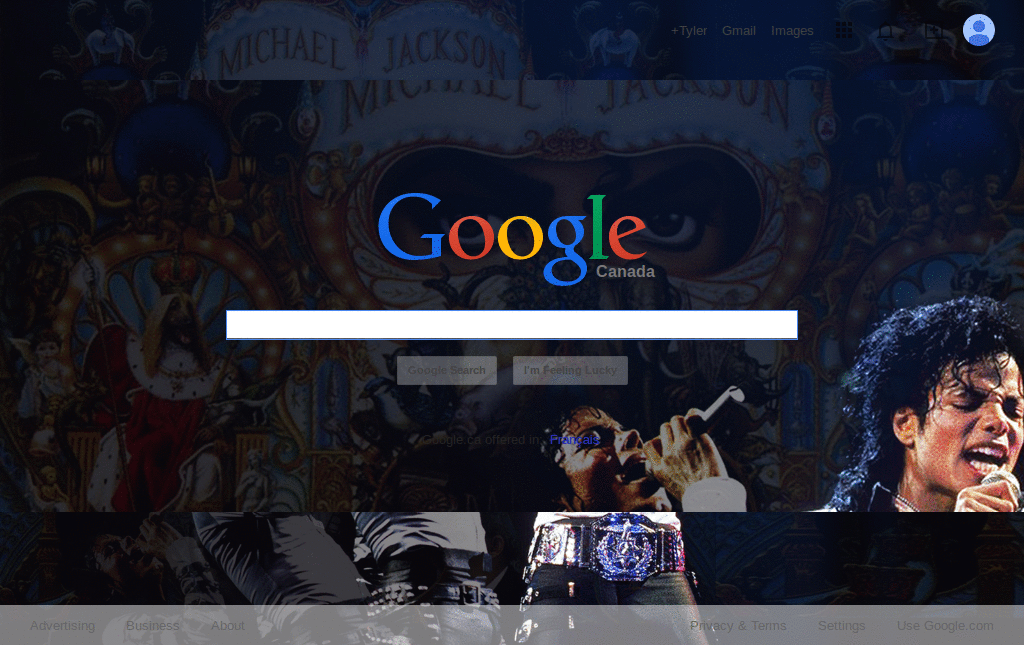 New Michael Jackson Google ^^