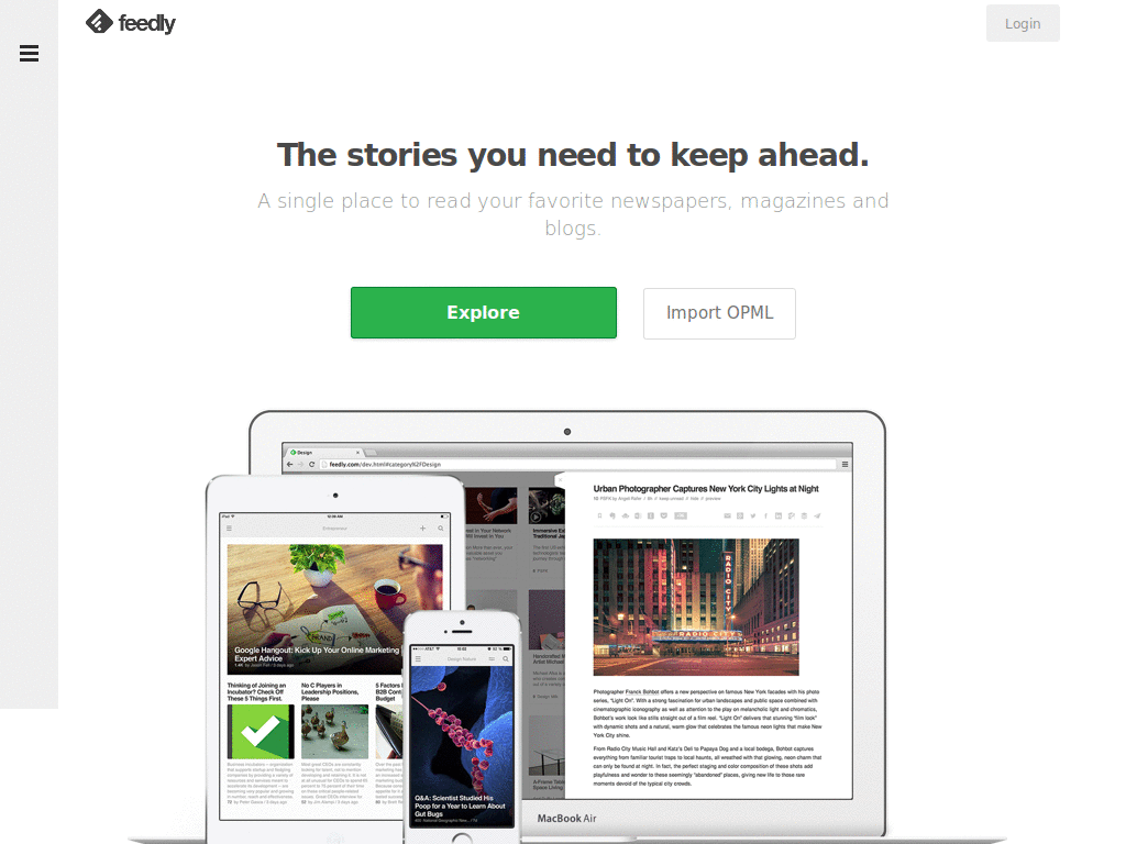 feedly keyboard