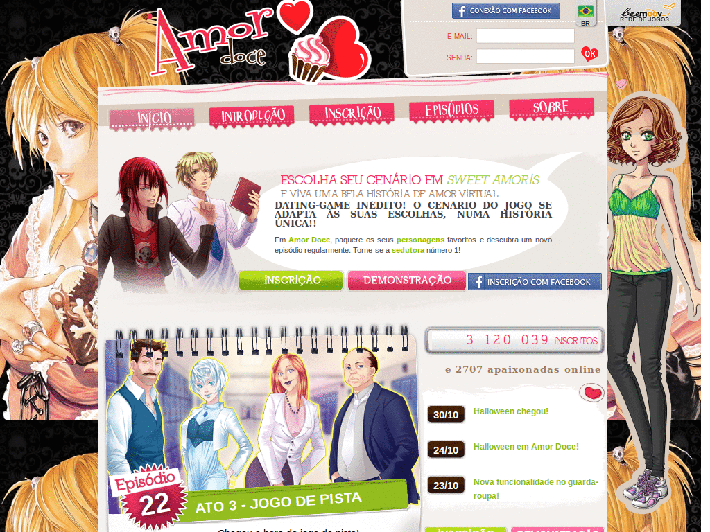 Tema Amor doce de Thalia Schwartz