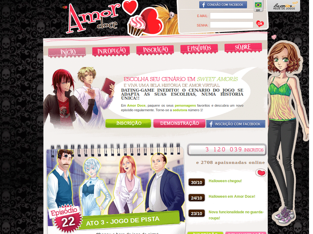 Tema Amor doce de Thalia