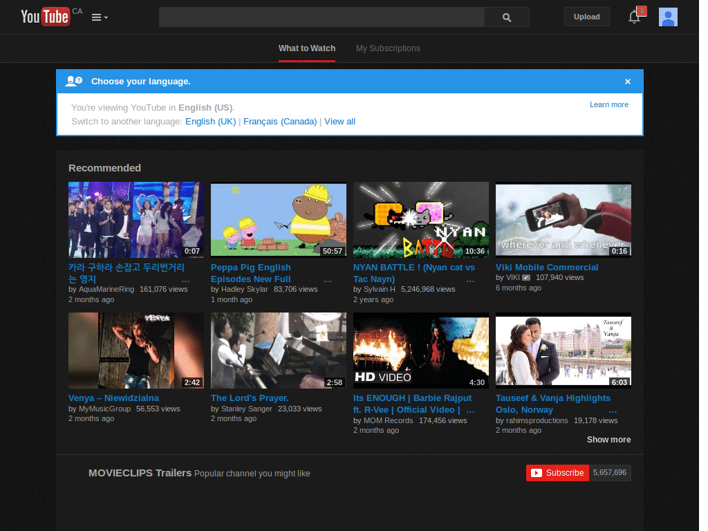 Clean Web - Youtube Dark