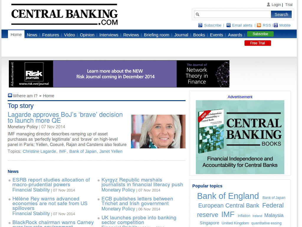 CentralBanking.com