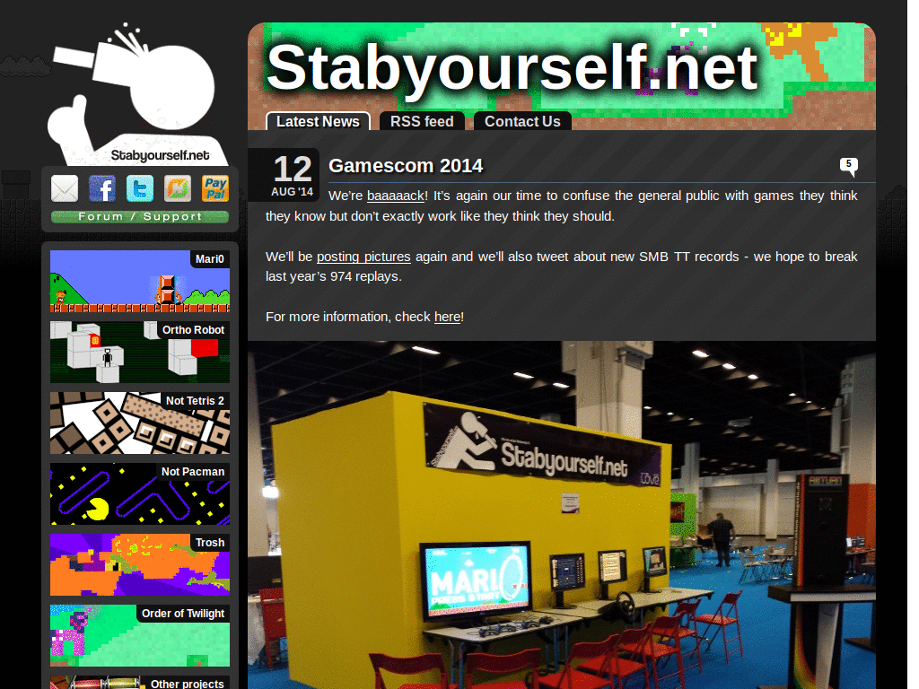 Stabyourself.net - Custom Logo