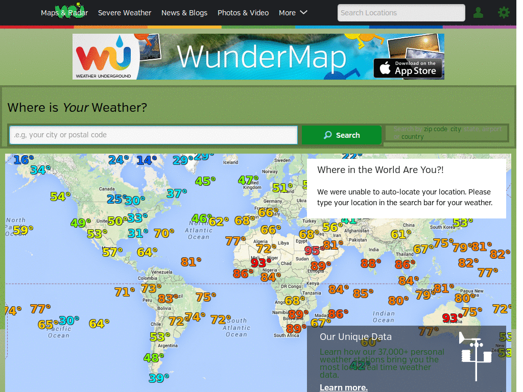 Weather Underground