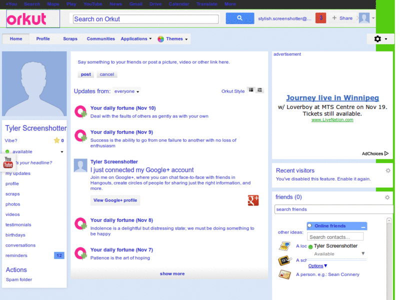 orkut verde By Daniel S2 Carol