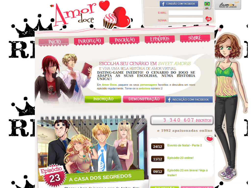 Theme Amor Doce RBD