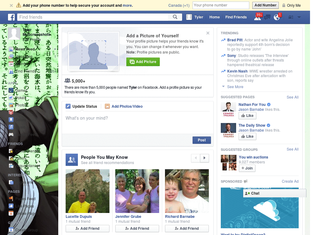 Facebook Background Shikamaru Shippuden