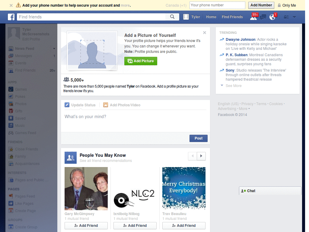 Facebook lens flare