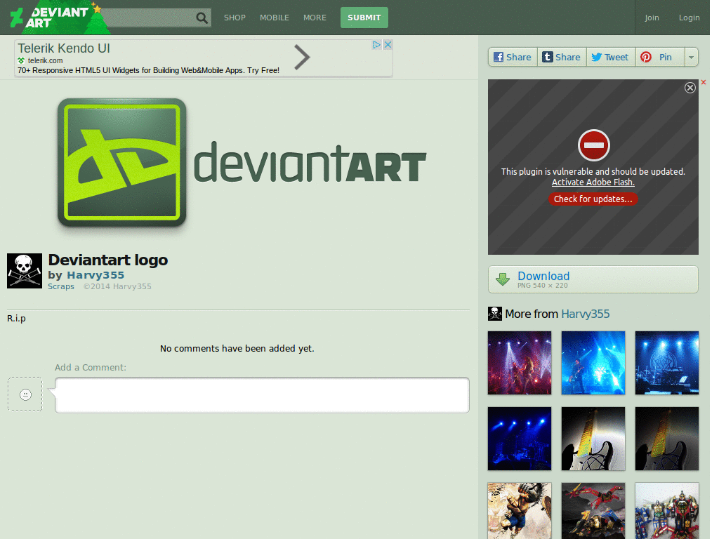 Old Deviantart Logo