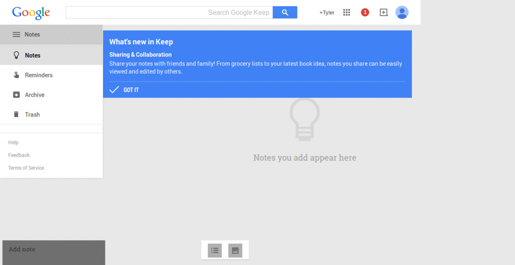 Neat Zenburn Google Keep