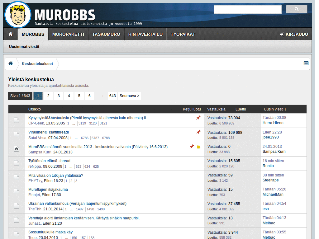 MuroBBS Xenforo ButPlugged