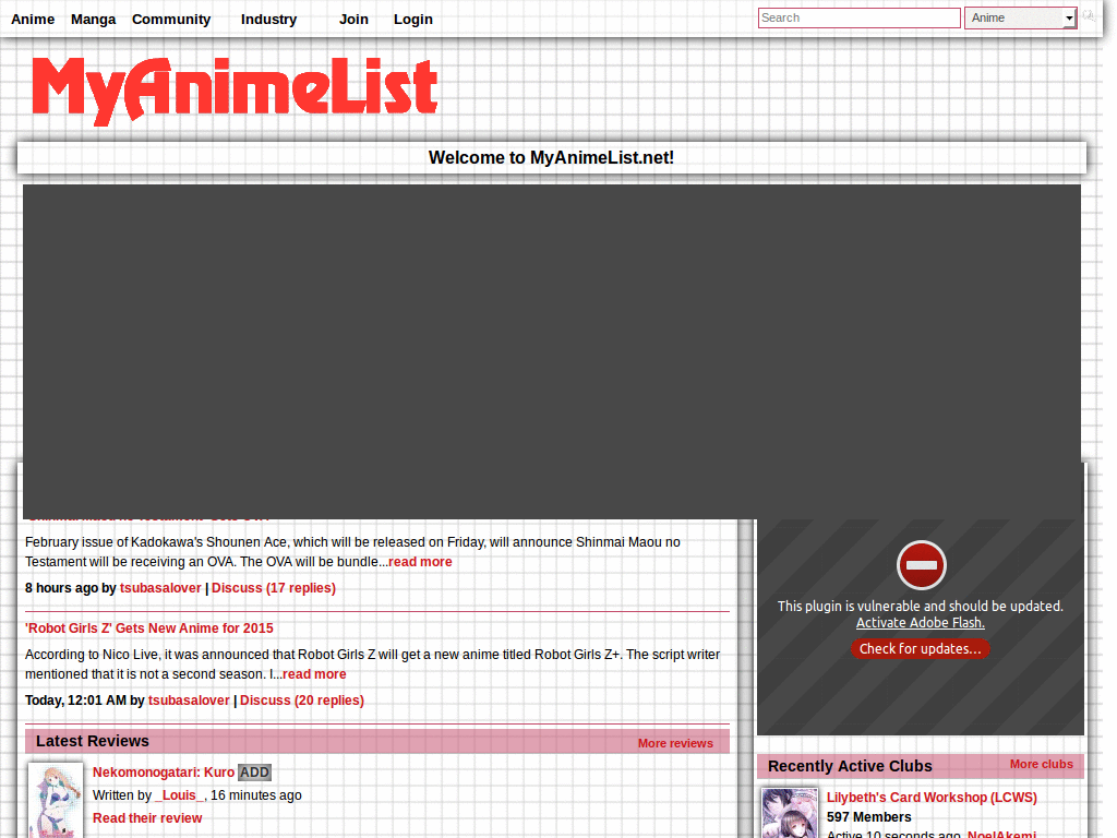 My MyAnimeList Theme