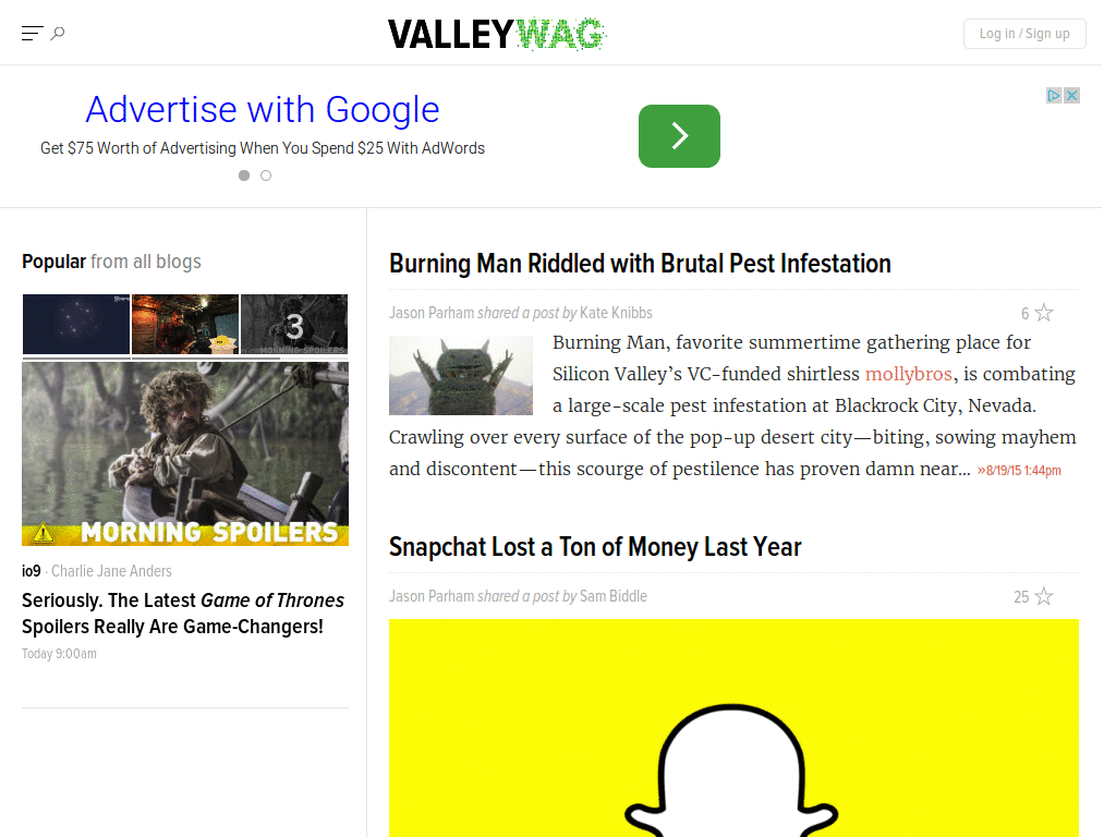 ValleyWag Cleaner