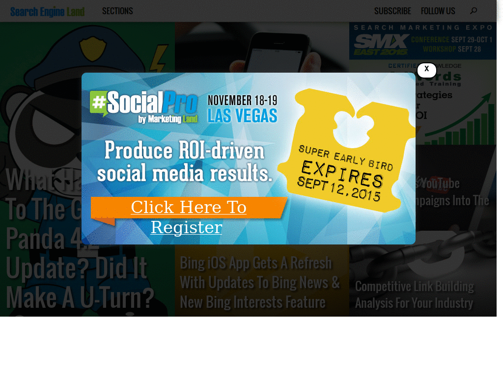 SearchEngineLand Cleaner