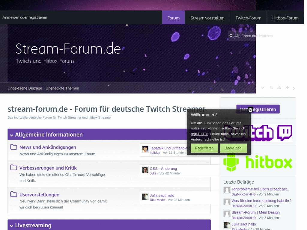 stream-forum.de | DasNickZocktHD Style