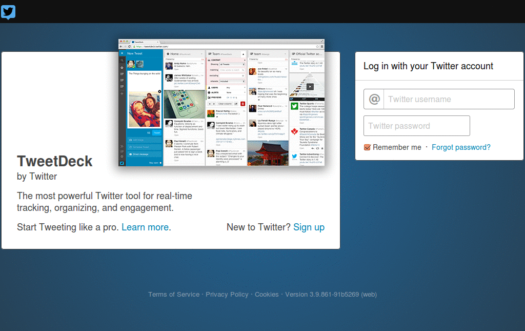 DISCONTINUED Light TweetDeck 2.1 Night