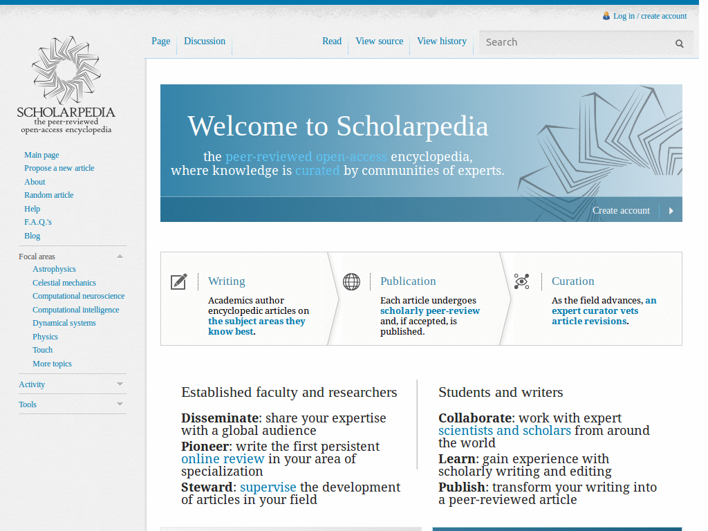 Scholarpedia