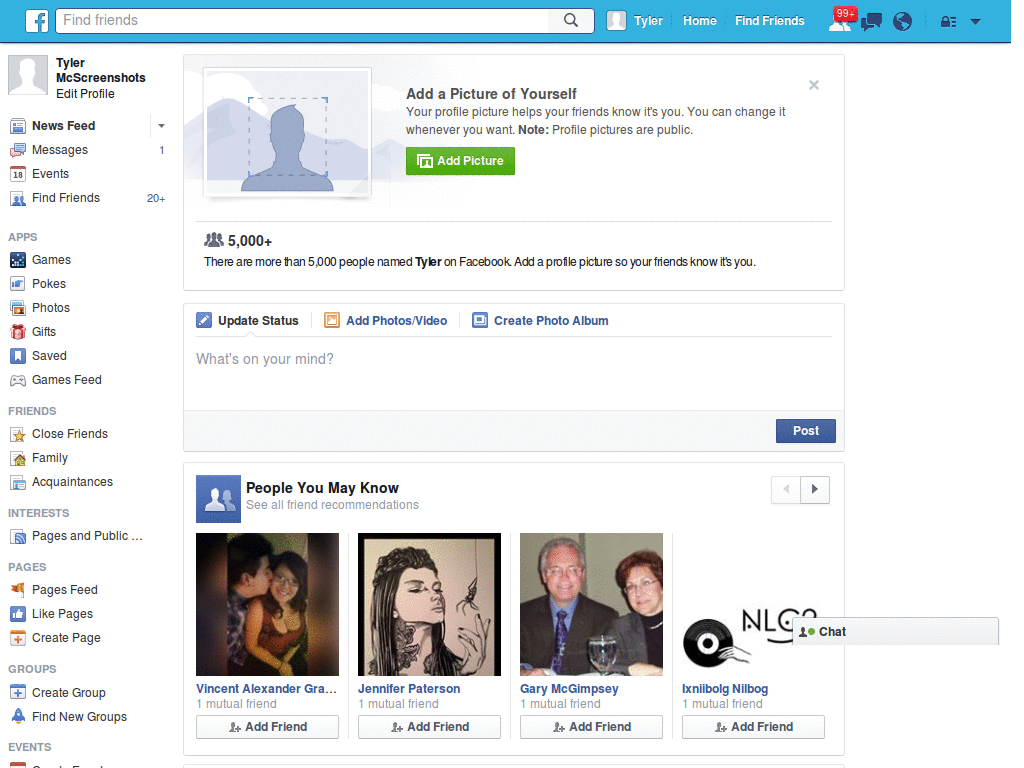 Facebook Blue Clear