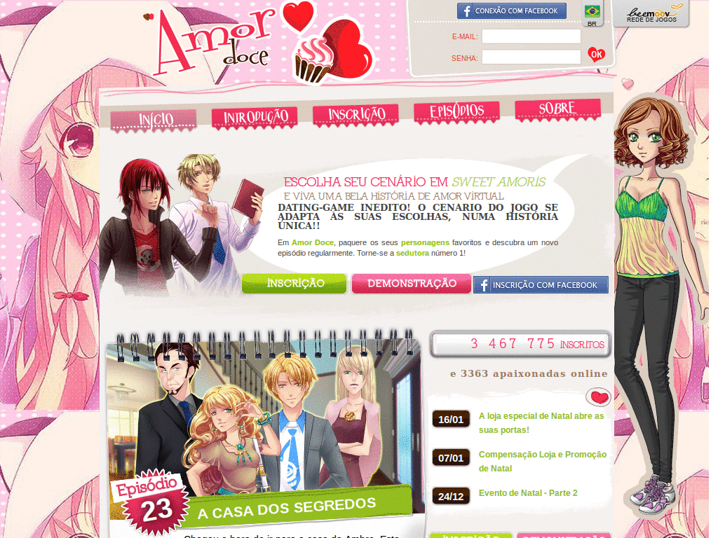 Amor doce-tema yuno Mirai Nikki