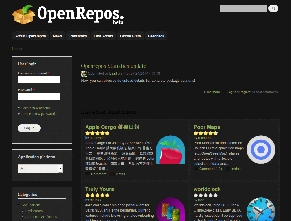 openrepos dark