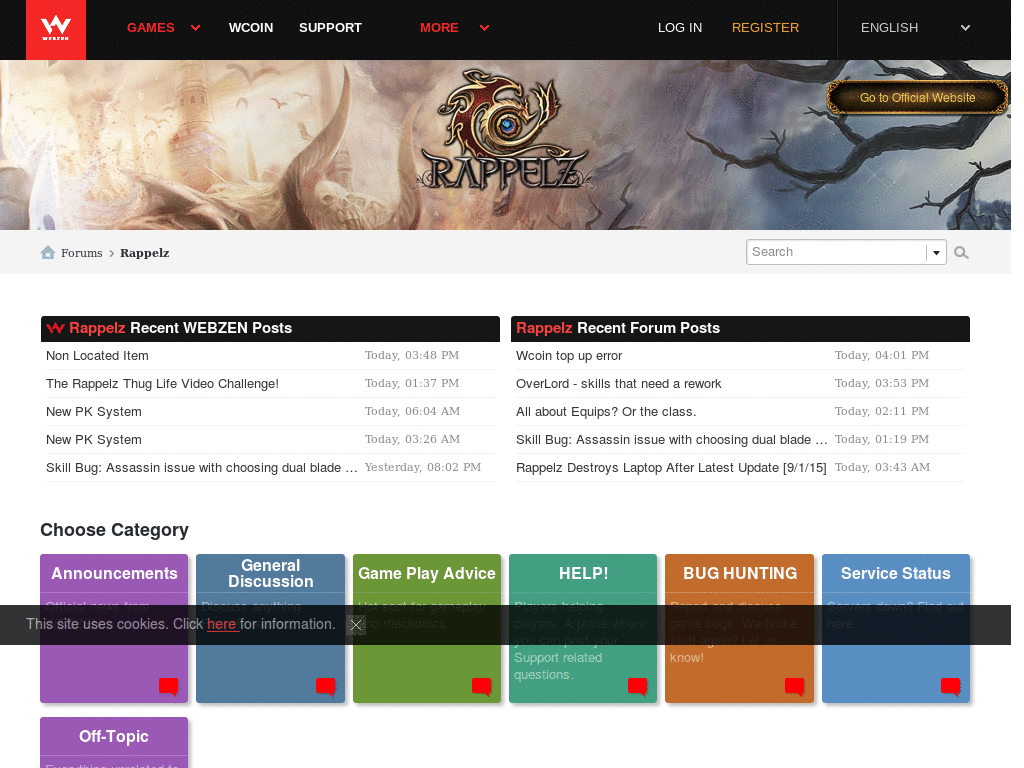 Rappelz Forum (New Website)