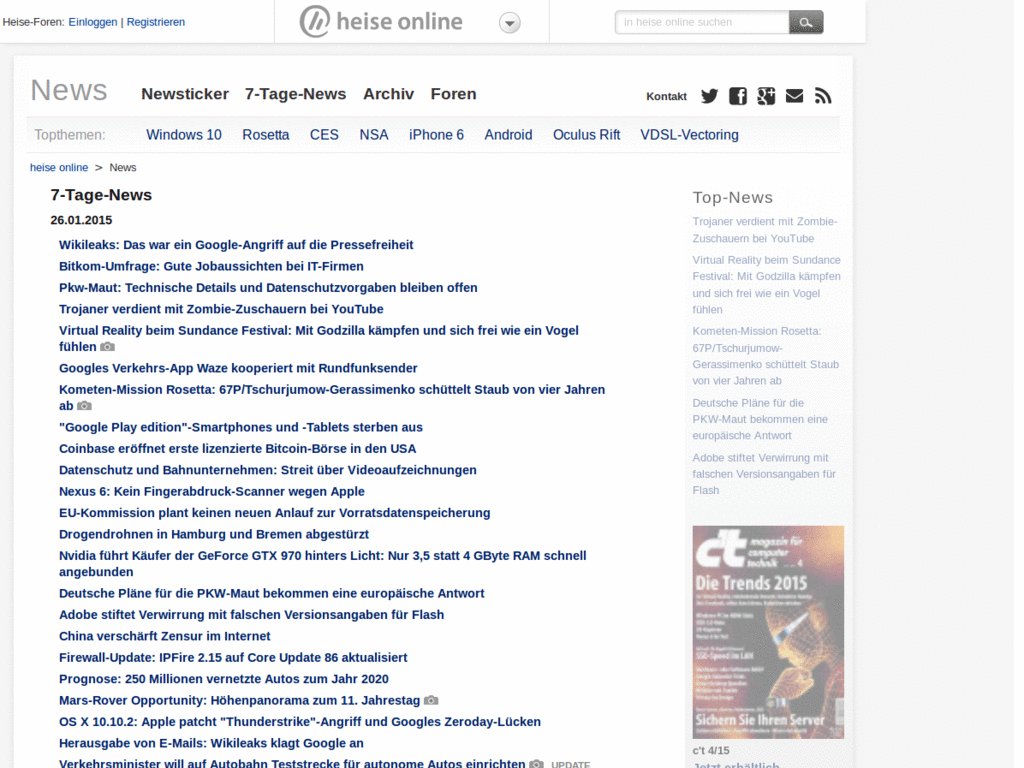 heise news without aufmacherbild