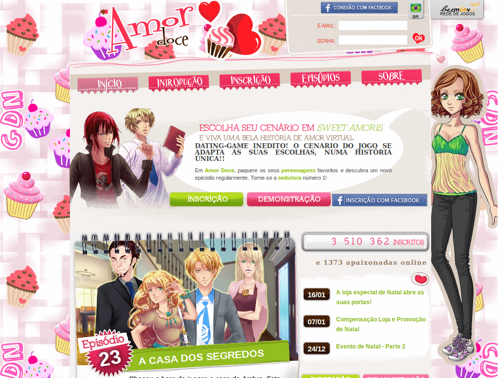 Theme Amor Doce - Casal De Nerd- Boli!