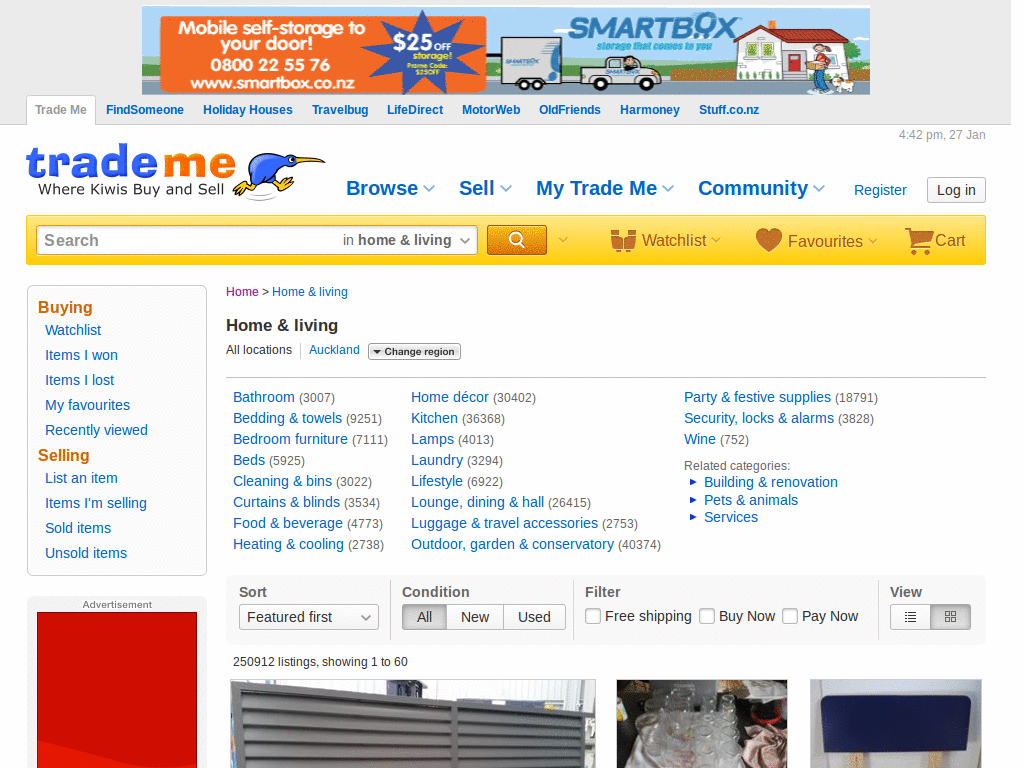 Trademe - remove capitalisation