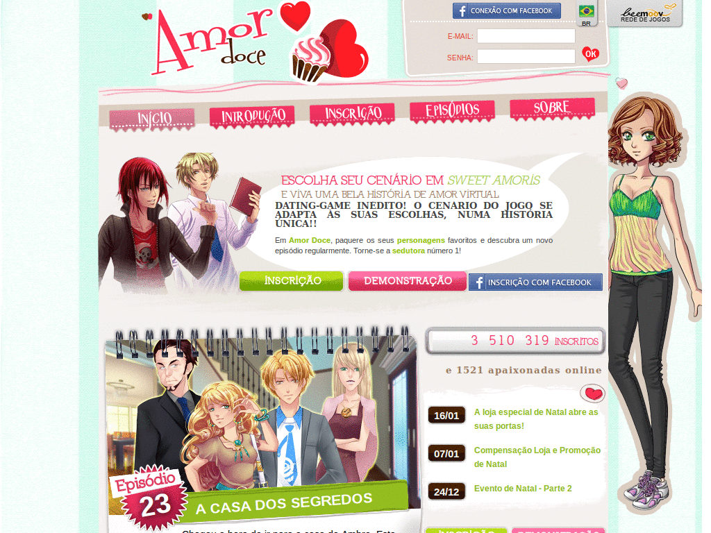 Amor Doce Tema- esplosao de cores por: lari64
